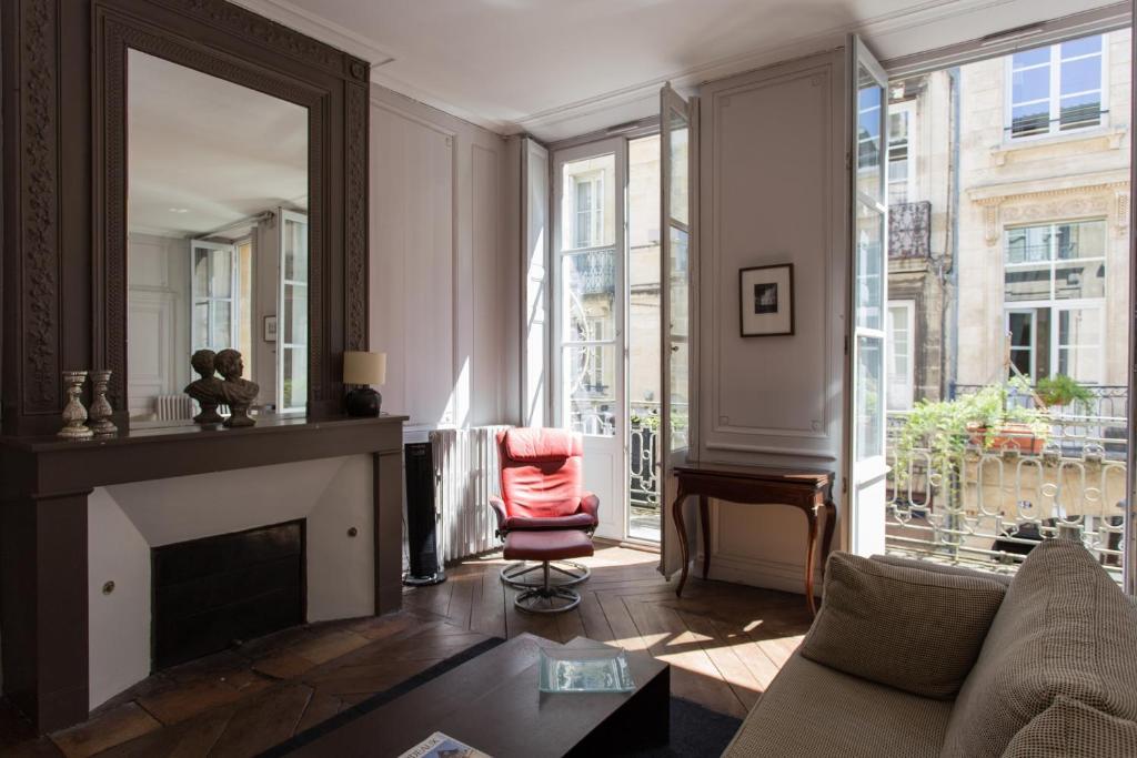 Maison D'Hotes Chambre En Ville Bordeaux Rom bilde